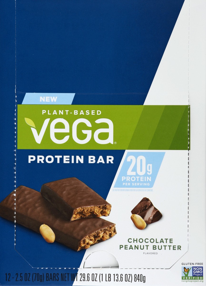 slide 3 of 10, Vega Protein Bar 12 ea, 12 ct