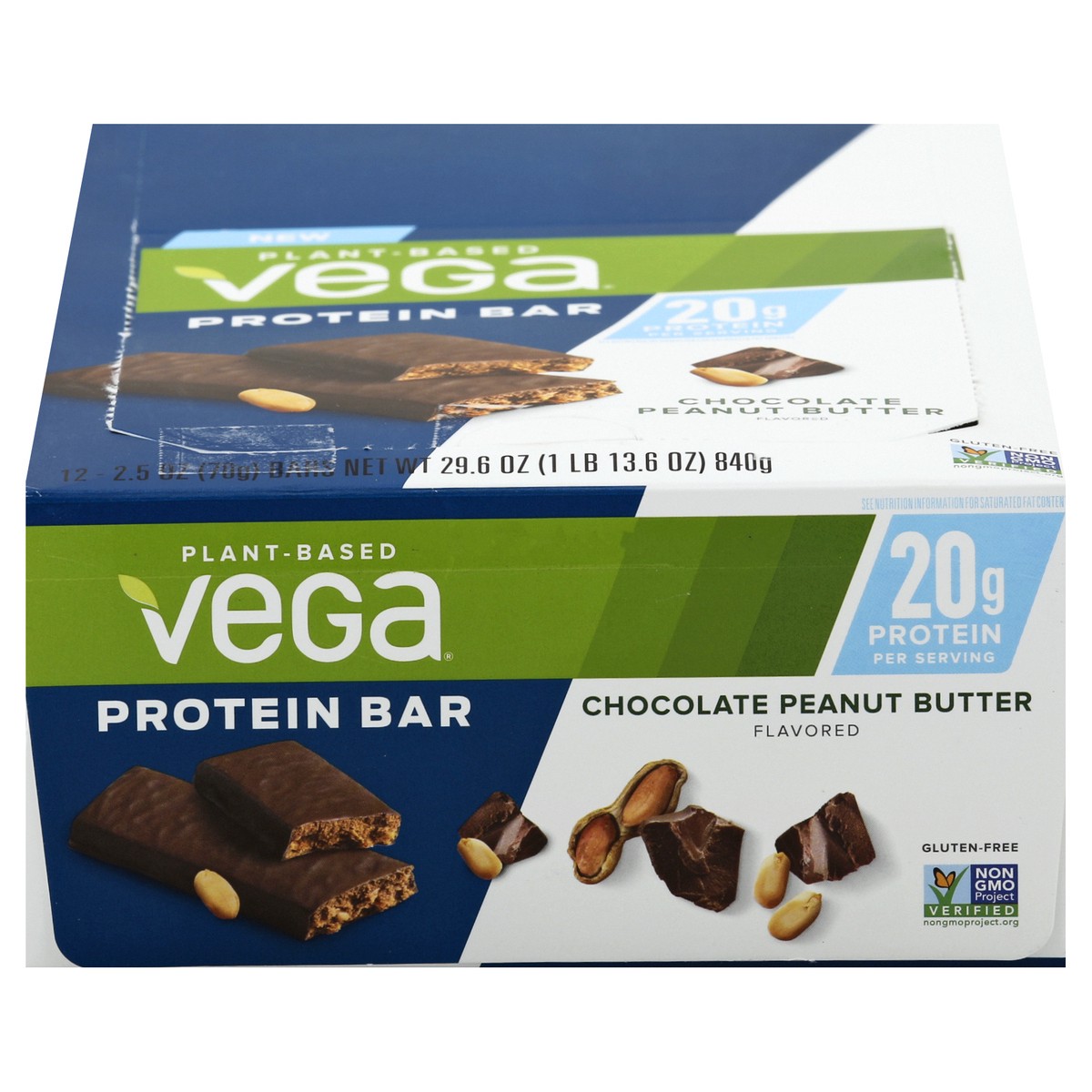 slide 2 of 10, Vega Protein Bar 12 ea, 12 ct