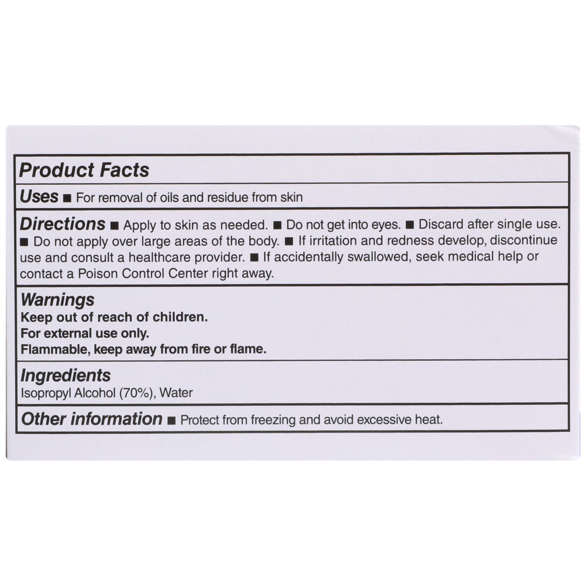 slide 2 of 8, TopCare Alcohol Prep Pads, 100 ct