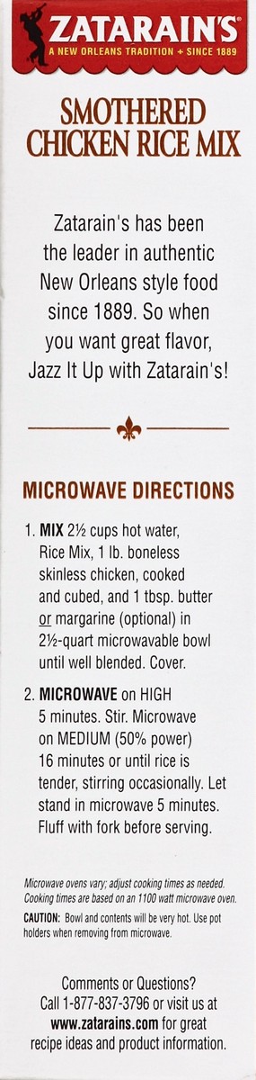 slide 4 of 4, Zatarain's Rice Mix 8 oz, 8 oz