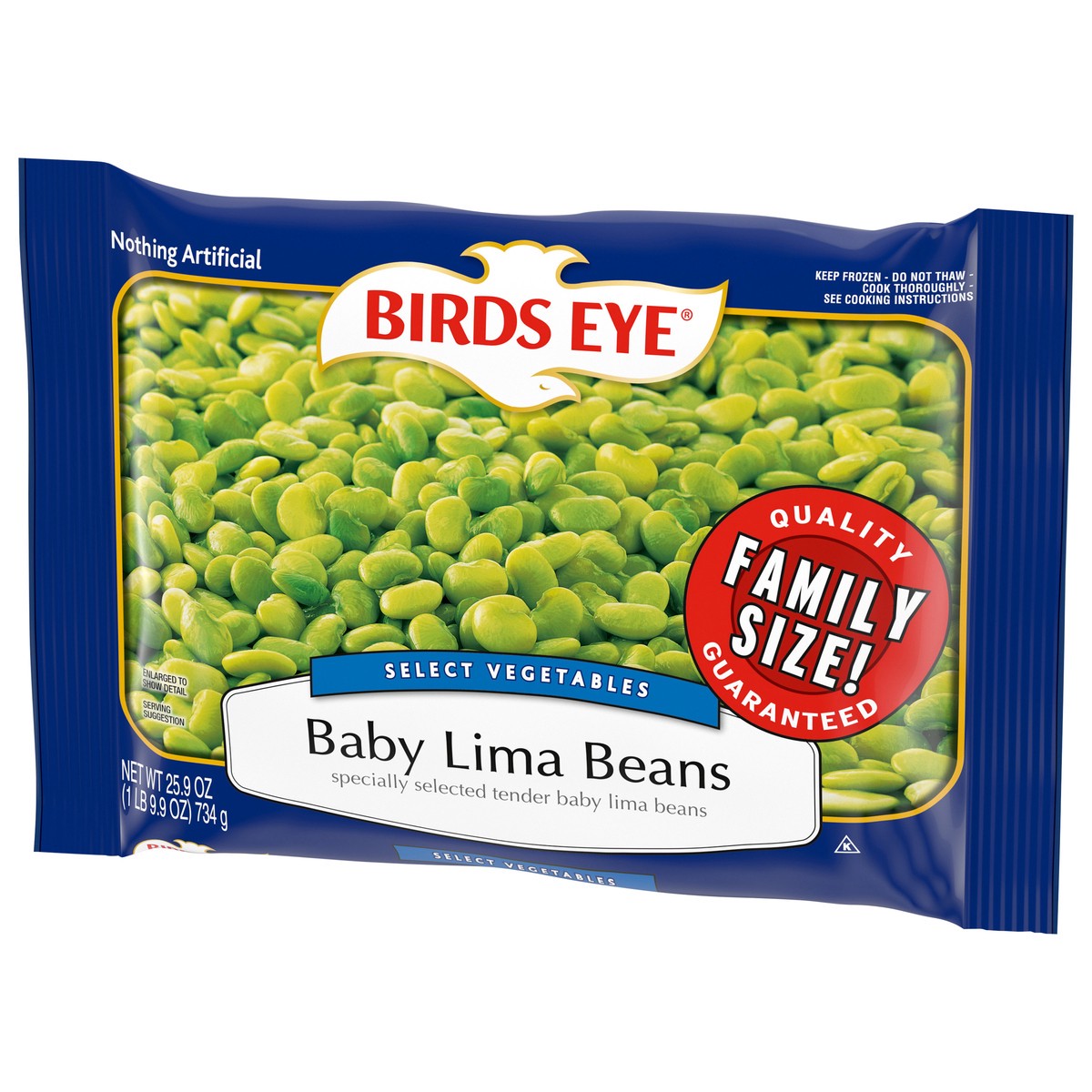 slide 9 of 11, Birds Eye Baby Lima Beans Family Size 25.9 oz, 25.9 oz