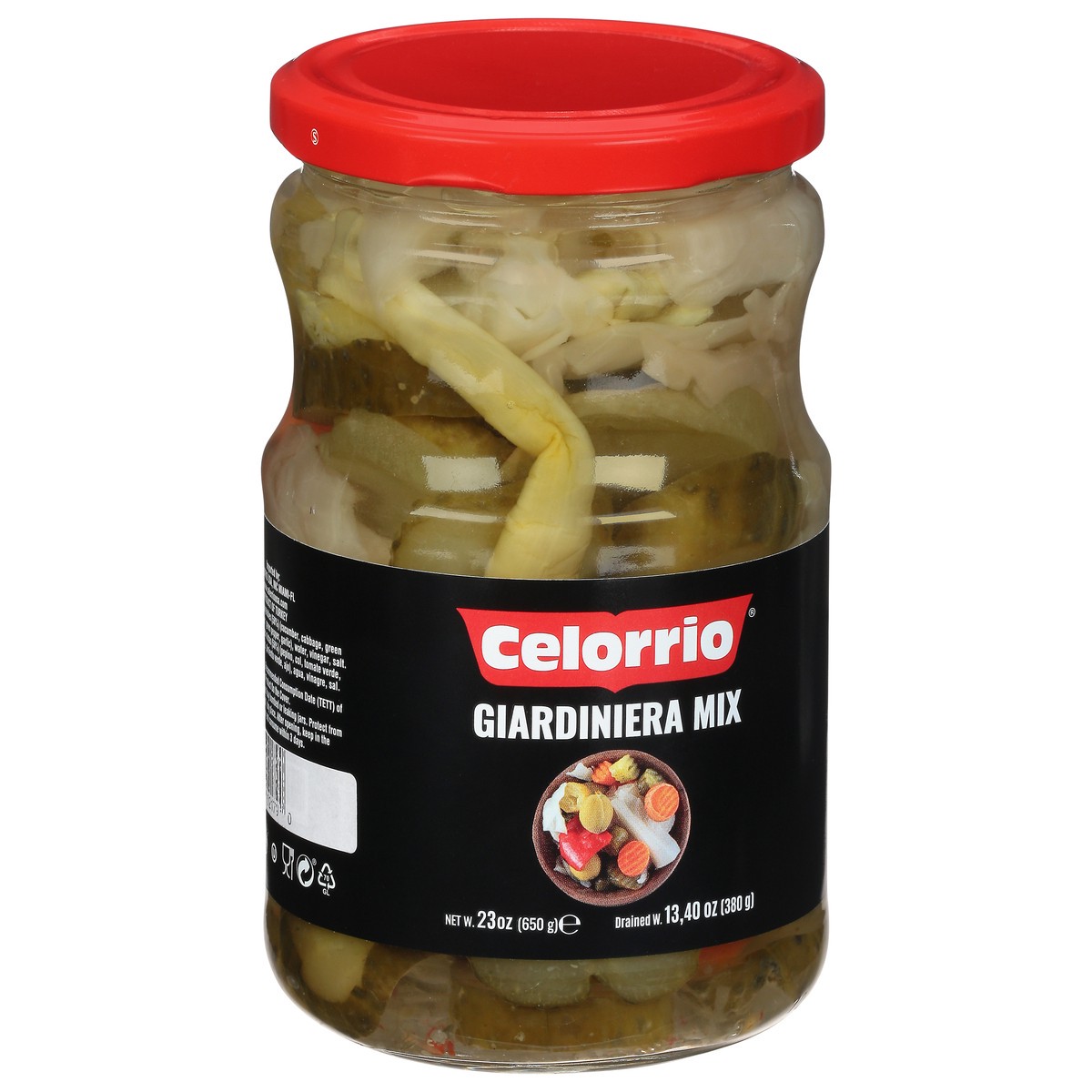 slide 4 of 9, Celorrio Giardiniera Mix 23 oz, 23 oz
