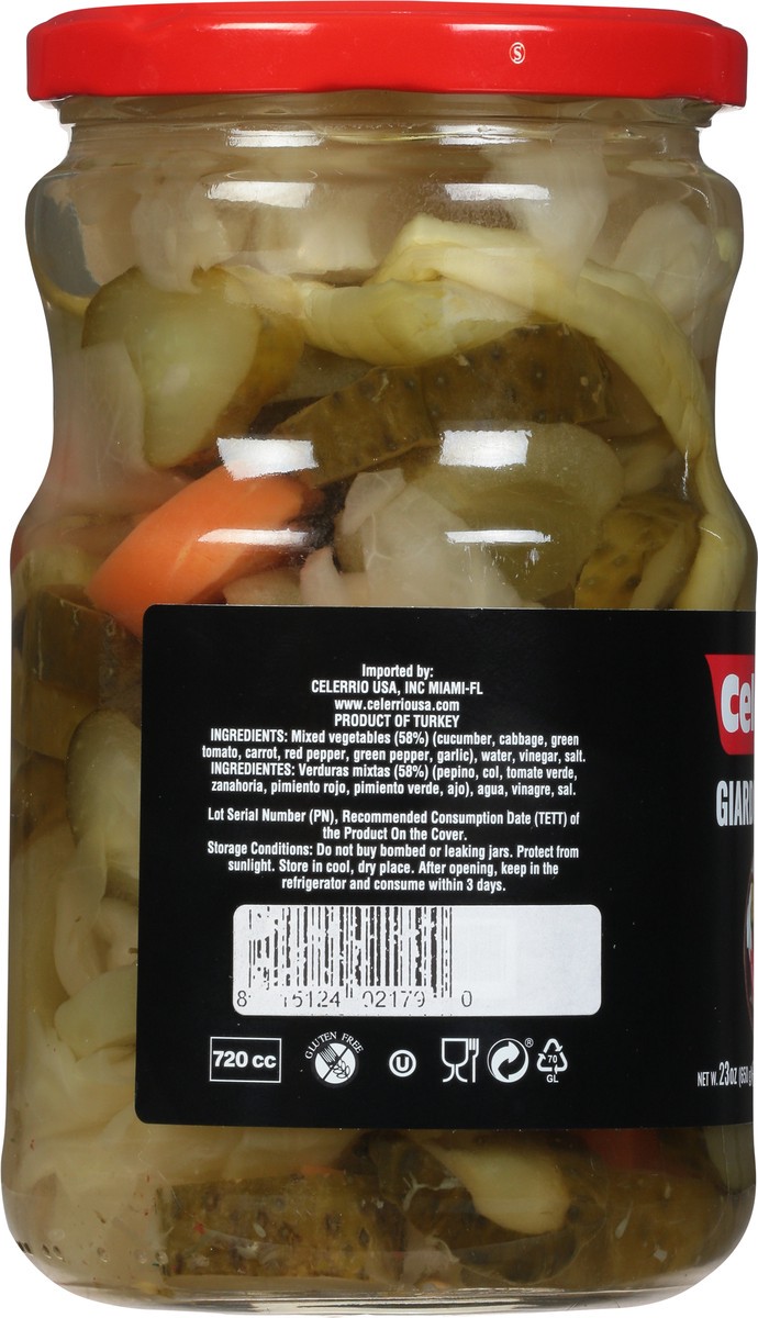 slide 3 of 9, Celorrio Giardiniera Mix 23 oz, 23 oz