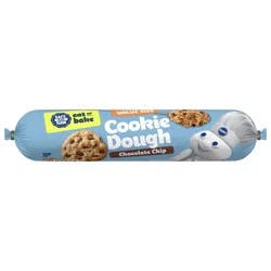 Pillsbury Ready To Bake Refrigerated Cookie Dough, Chocolate Chip, Value Size, 30 Cookies, 30 oz