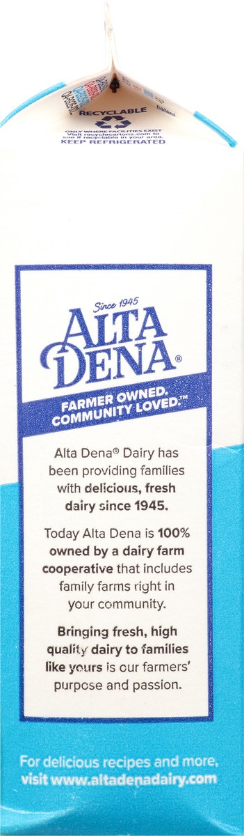 slide 7 of 9, Alta Dena Reduced Fat Milk 1 qt Carton, 1 qt