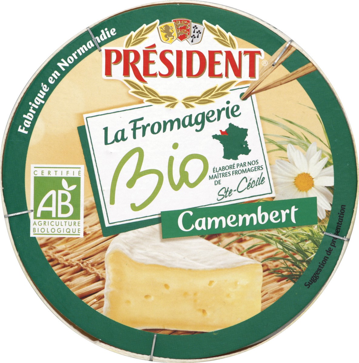 slide 1 of 3, Président Soft Ripened Cheese 8 oz, 8 oz