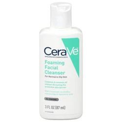 CeraVe Foaming Oil Control Facial Cleanser 3 fl oz