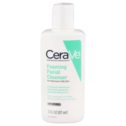CeraVe Foaming Oil Control Facial Cleanser 3 fl oz