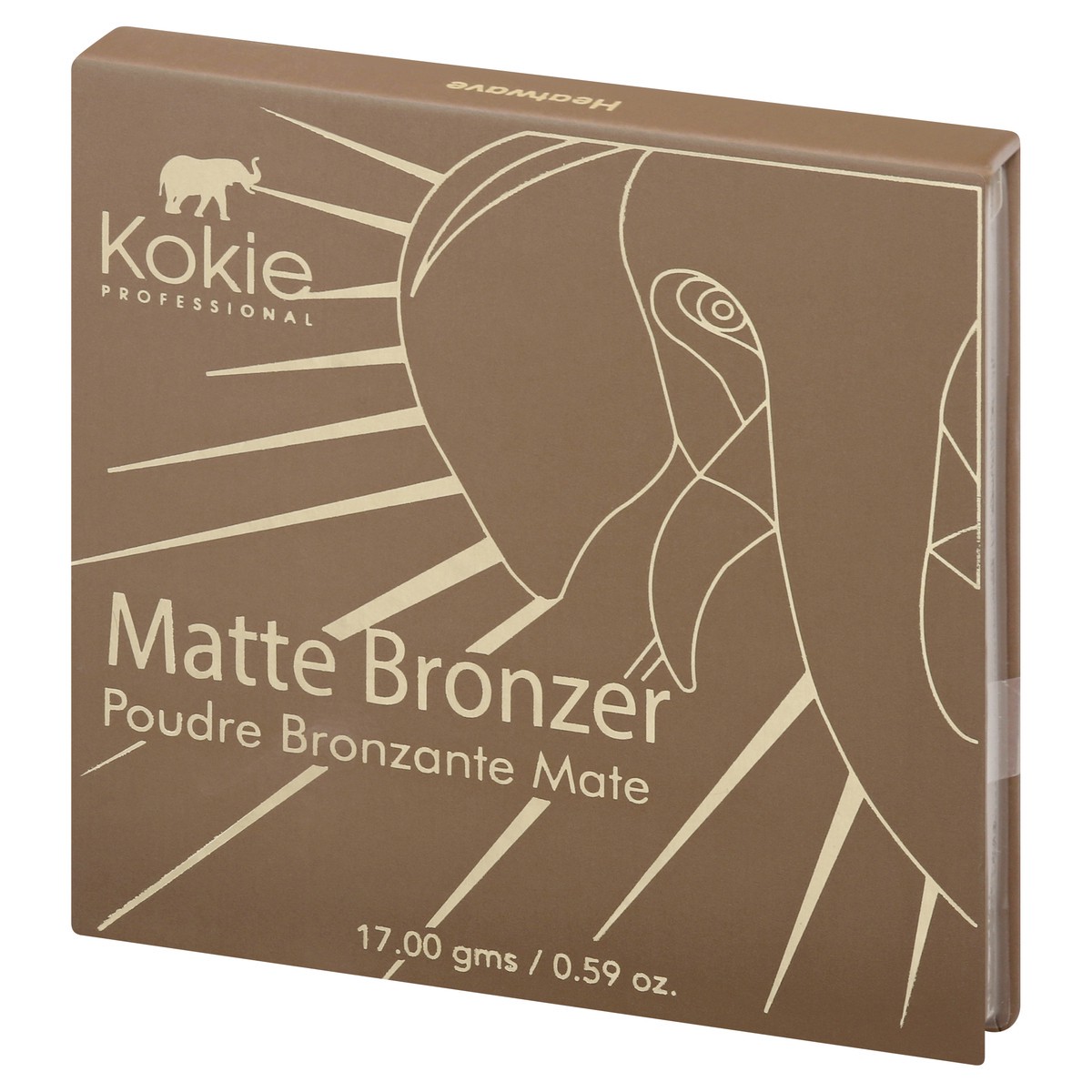 slide 5 of 10, Kokie Heatwave BZ997 Matte Bronzer 17 g, 17 g