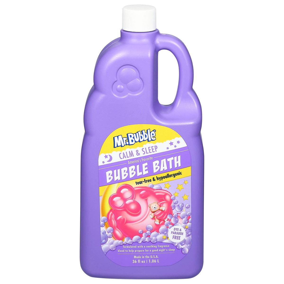 slide 1 of 9, Mr. Bubble Calm & Sleep Bubble Bath, 36 oz