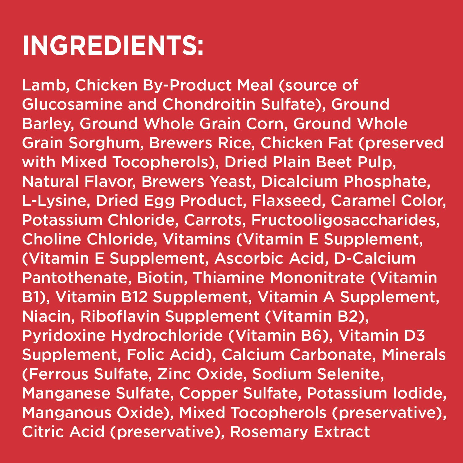 slide 4 of 6, IAMS PROACTIVE HEALTH Large Breed Adult Dry Dog Food Lamb & Rice Recipe, 15 lb. Bag, 15 lb
