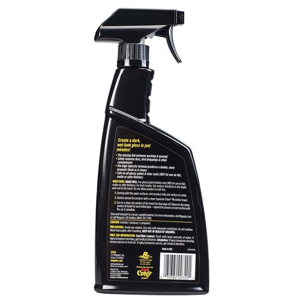 slide 16 of 21, Meguiar's Gold Class High Gloss Quik Detailer, 24 oz