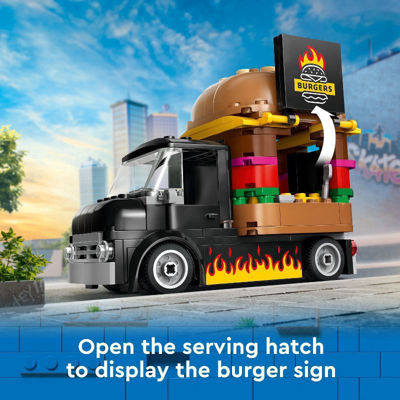 slide 3 of 6, 60404 Lego City Burger Truck, 194 ct