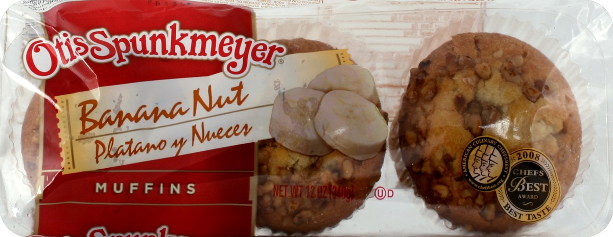 slide 2 of 5, Otis Spunkmeyer Muffins Banana Nut, 12 oz
