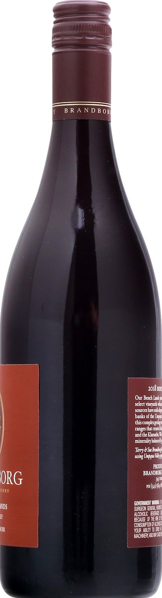 slide 7 of 11, Brandborg - Bench Lands Pinot Noir, 750 ml