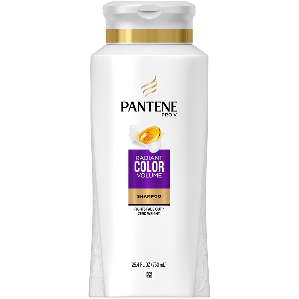slide 1 of 2, Pantene Pro-V Radiant Color Volume Shampoo, 25.4 fl oz