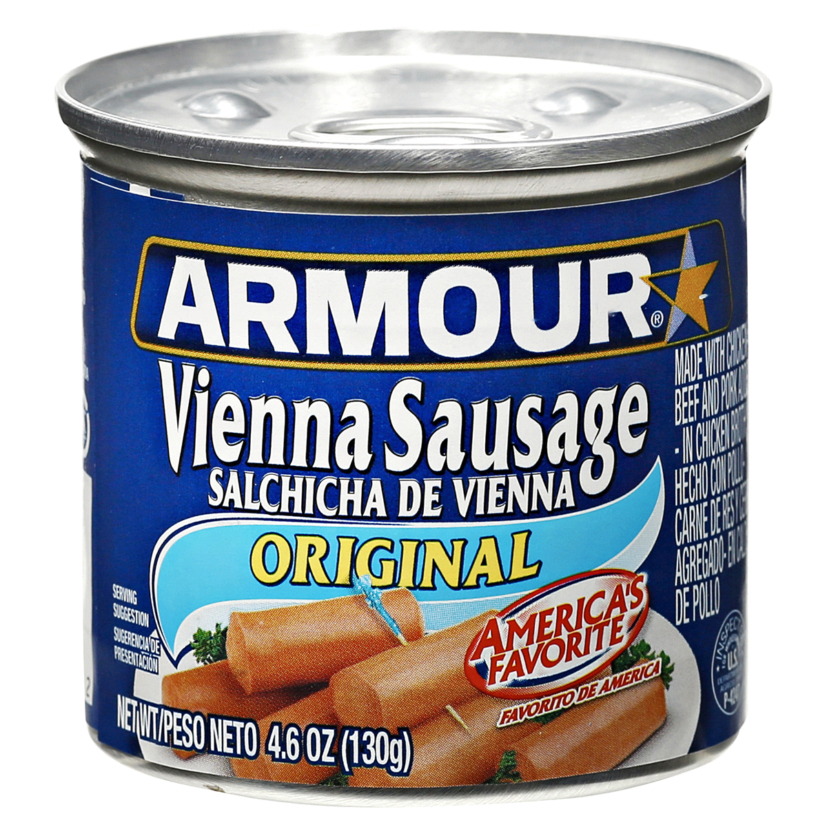 slide 1 of 1, Armour Vienna Sausage 4.75 oz, 5 oz