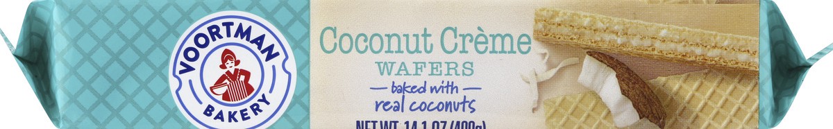 slide 4 of 6, Voortman Bakery Coconut Creme Wafers, 14.1 oz