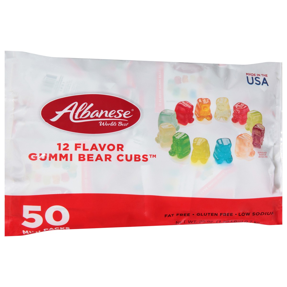 slide 9 of 9, Albanese Gummi Bear Cubs Multipack, 25 oz