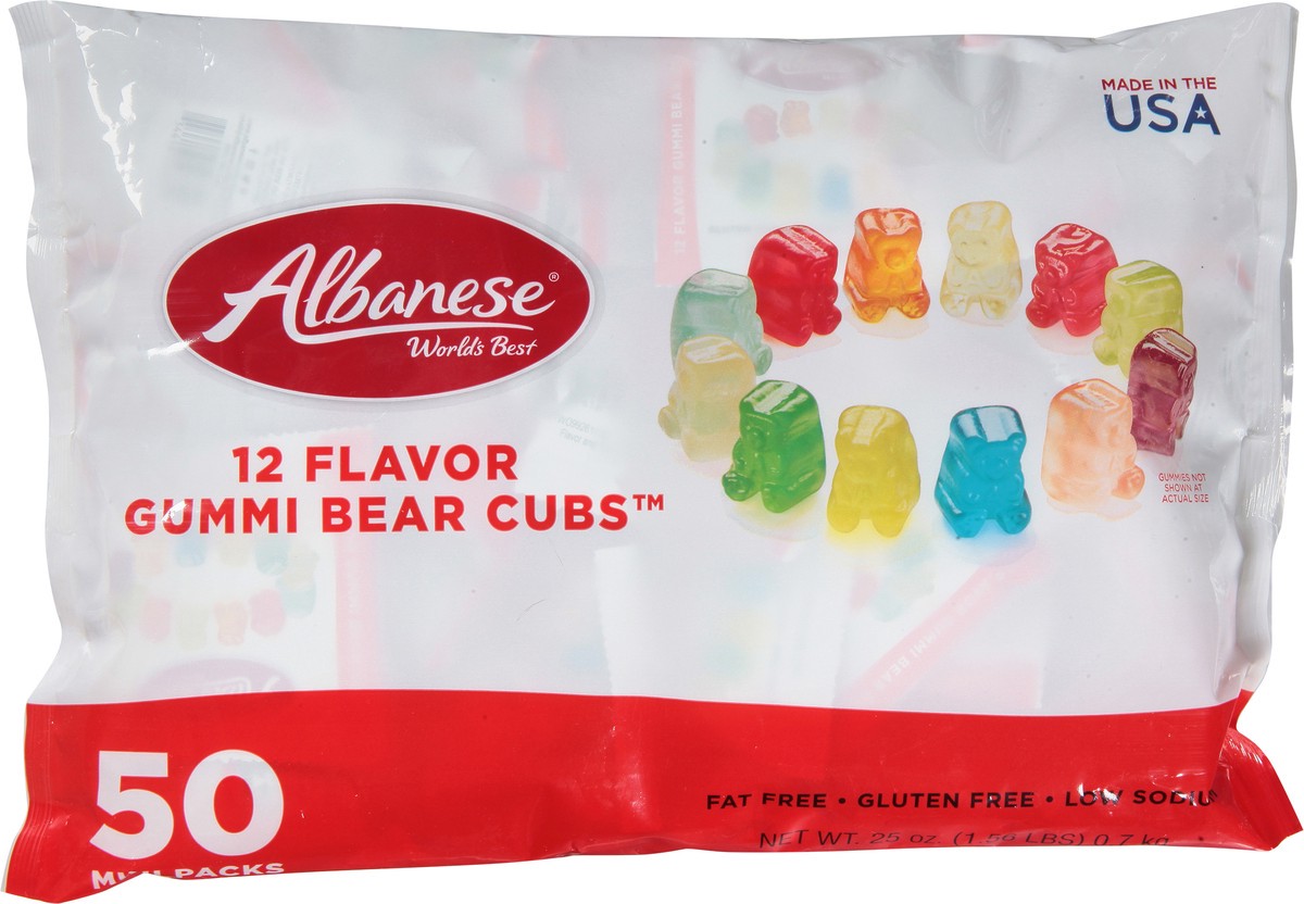 slide 4 of 9, Albanese Gummi Bear Cubs Multipack, 25 oz