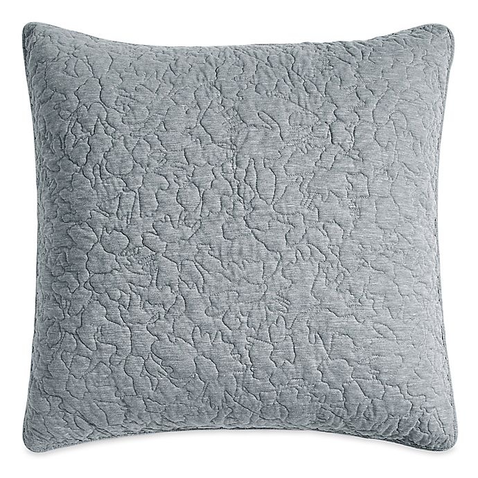 slide 1 of 1, DKNY Speckled Jersey European Pillow Sham - Grey, 1 ct