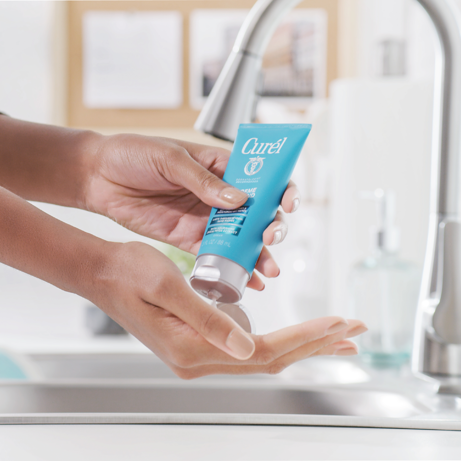 slide 2 of 5, Curél Extreme Dry Hand Relief, Dermatologist Recommended, Long-Lasting Hand Cream For Dry Hands, Paraben Free, Fragrance-Free Hand Lotion, 3.0 Oz Tube, 3 fl oz