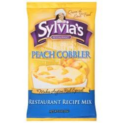 Sylvia's Restaurant Peach Cobbler Restaurant Recipe Mix 9 oz