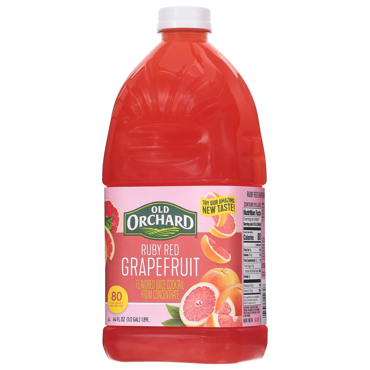 slide 6 of 13, Old Orchard Ruby Red Grapefruit Juice Cocktail - 64 fl oz, 64 fl oz