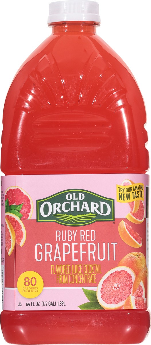 slide 2 of 13, Old Orchard Ruby Red Grapefruit Juice Cocktail - 64 fl oz, 64 fl oz