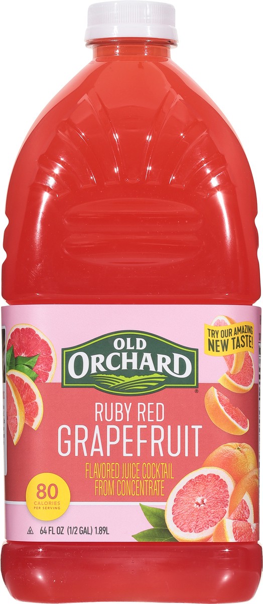 slide 4 of 13, Old Orchard Ruby Red Grapefruit Juice Cocktail - 64 fl oz, 64 fl oz