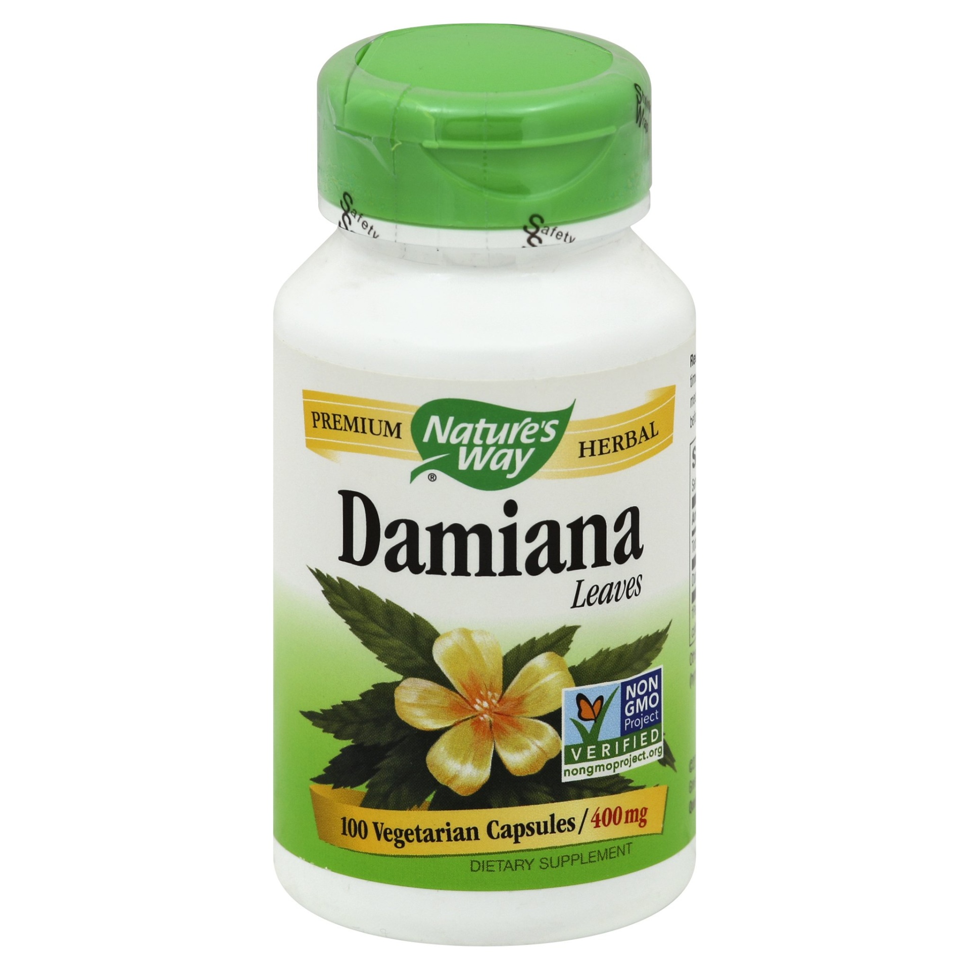 Nature's Way Damiana Leaves 400 Mg Capsules 100 ct | Shipt