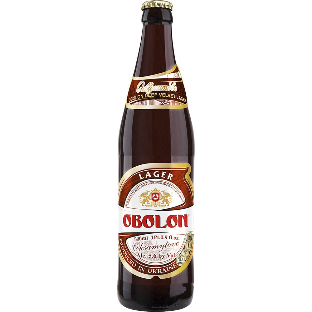 slide 1 of 1, Obolon Oksamytove, 16.9 oz
