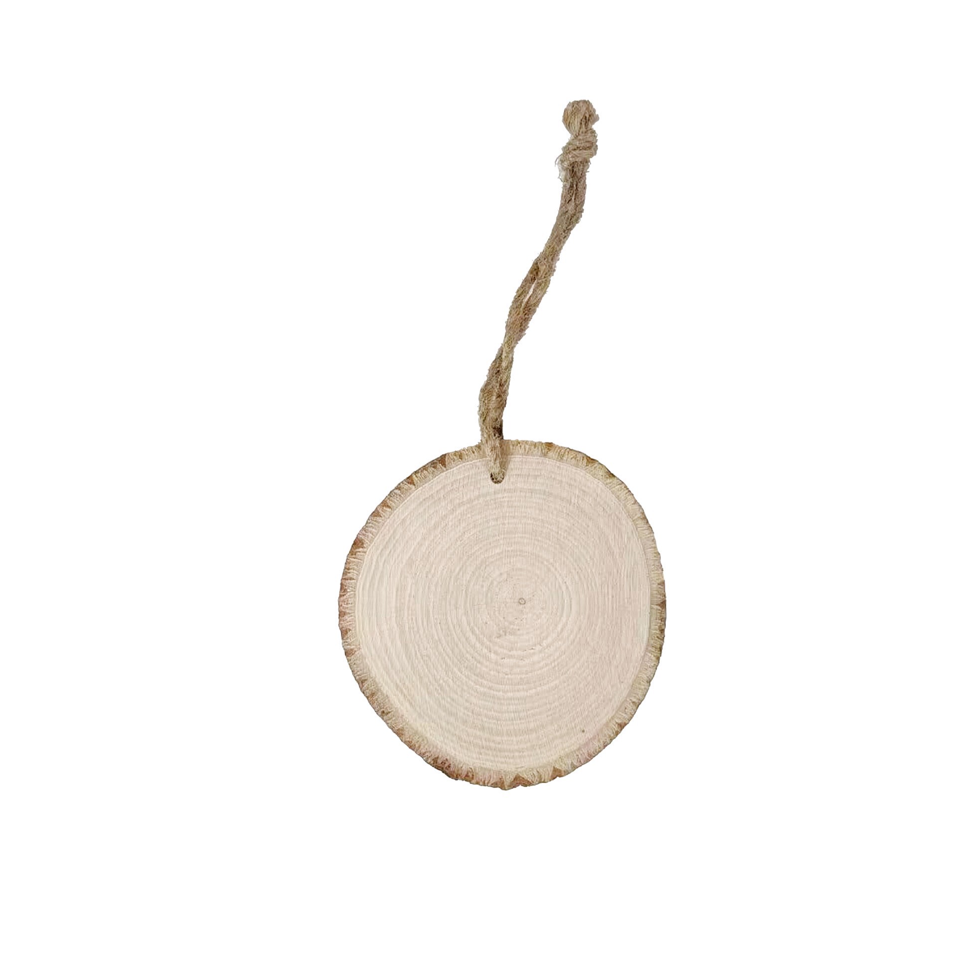 slide 3 of 3, Make Market 4" Rustic Round Diy Basswood Ornaments, 5ct. By Ashland, 5 ct
