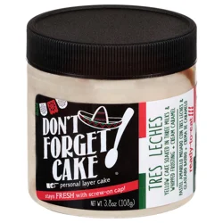 Don't Forget Cake! Tres Leches Refrigerated