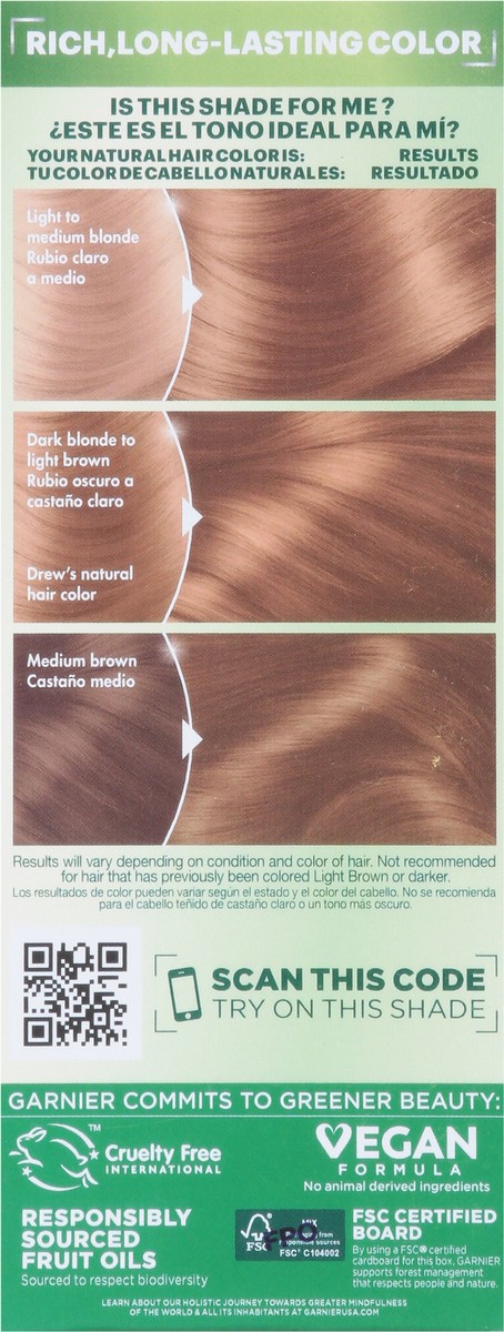 slide 7 of 9, Garnier Nourishing Hair Color Creme, 1 ct
