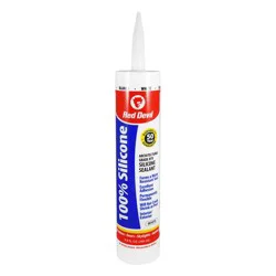 Red Devil 100% Silicone Architectural Grade RTV Sealant - White