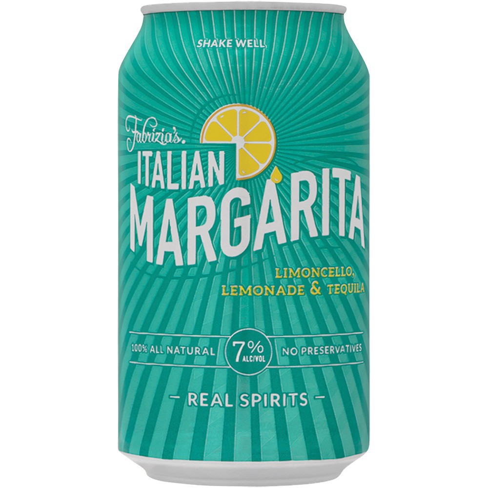 slide 1 of 1, Fabrizia Italian Margarita, 4 ct; 12 oz