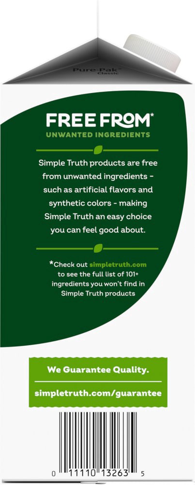 slide 4 of 4, Simple Truth Extra Creamy Almond Milk, 64 fl oz