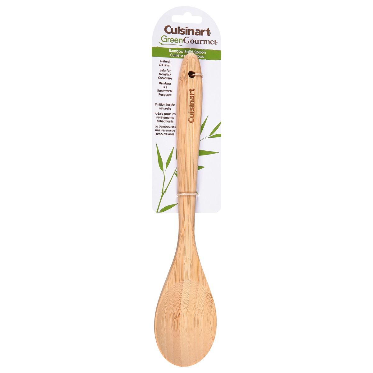 slide 7 of 12, Cuisinart Green Gourmet Bamboo Solid Spoon, 1 ct