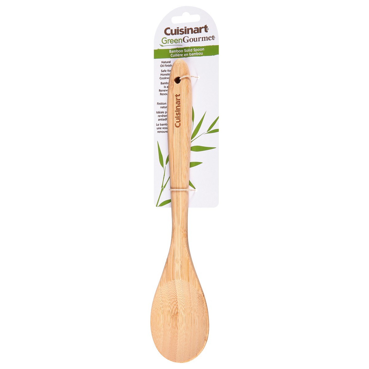 slide 9 of 12, Cuisinart Green Gourmet Bamboo Solid Spoon, 1 ct