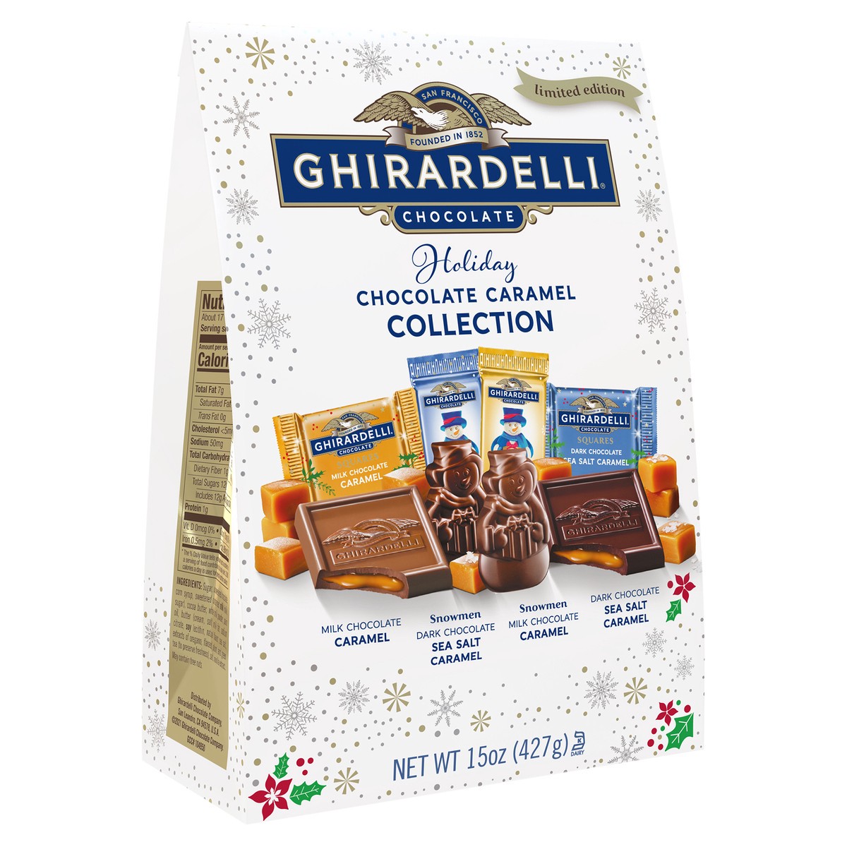 slide 9 of 9, GHIRARDELLI Holiday Chocolate Caramel Collection - 15 oz, 15 oz
