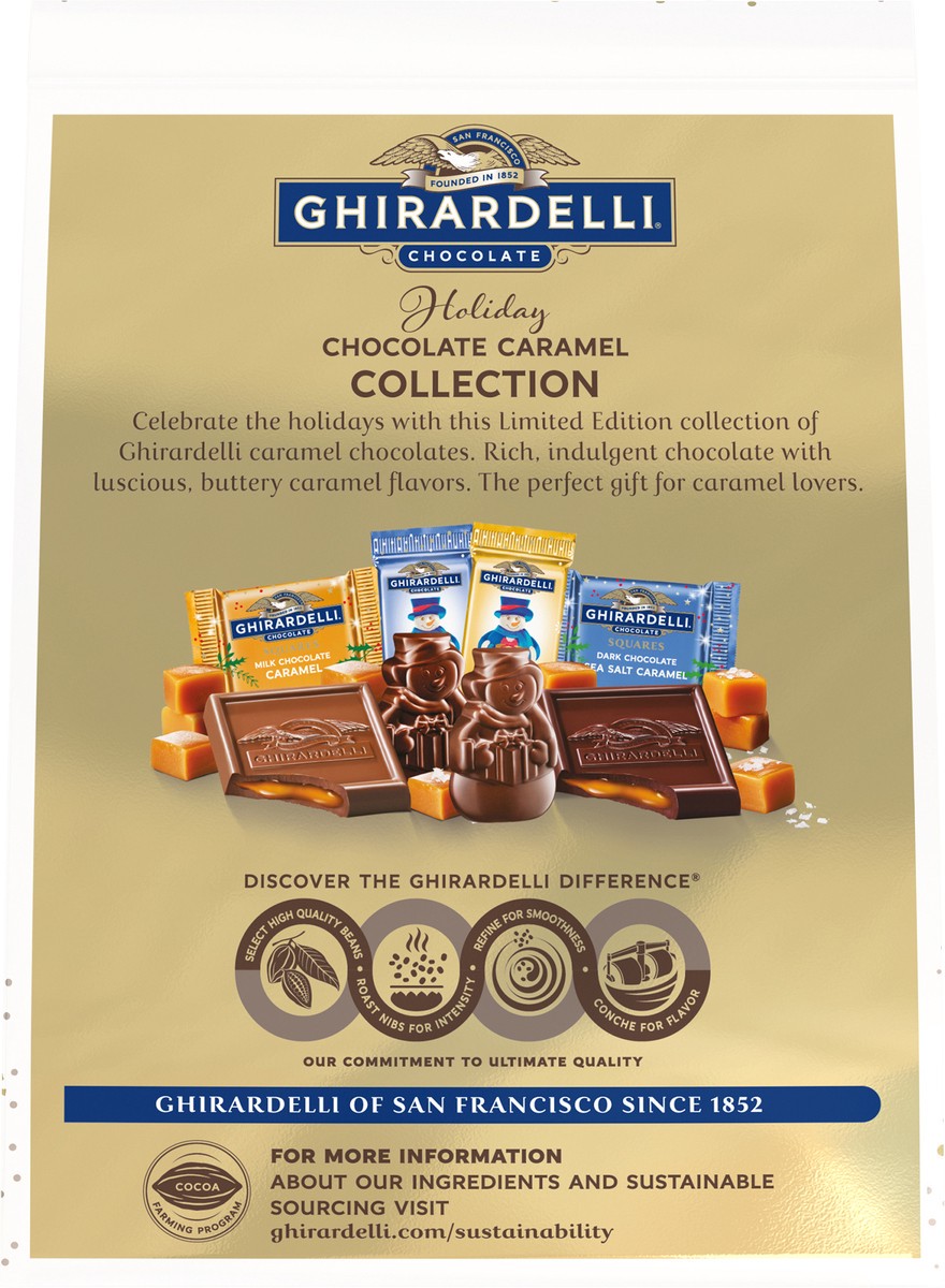 slide 3 of 9, GHIRARDELLI Holiday Chocolate Caramel Collection - 15 oz, 15 oz