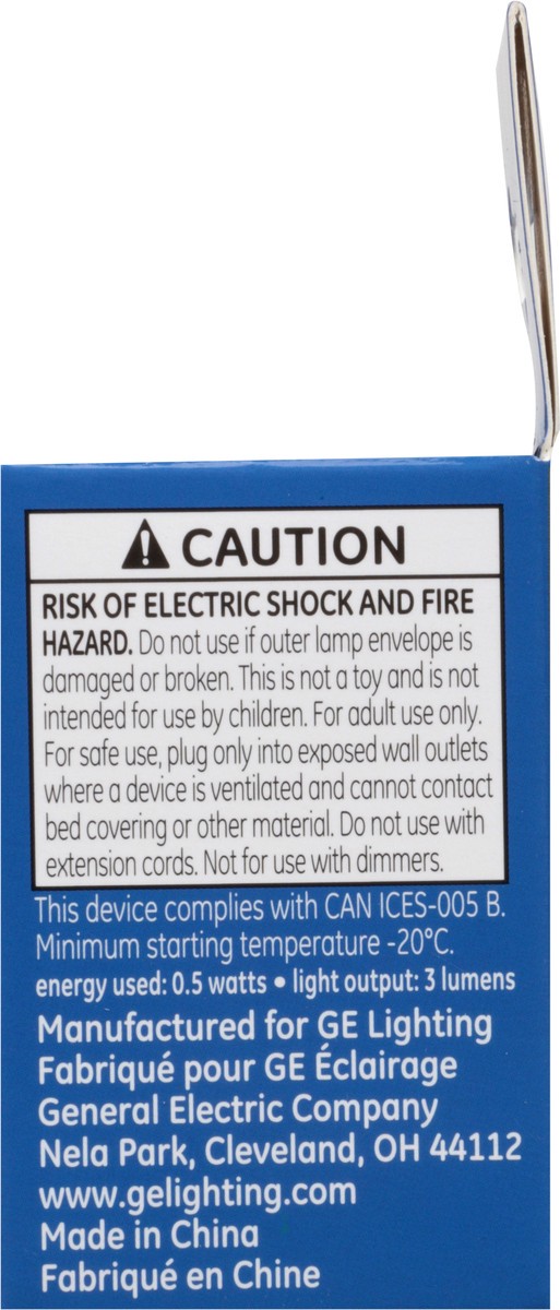 slide 8 of 9, GE LED Low Glare Light Ring Night Light Fixture 1 ea, 1 ct