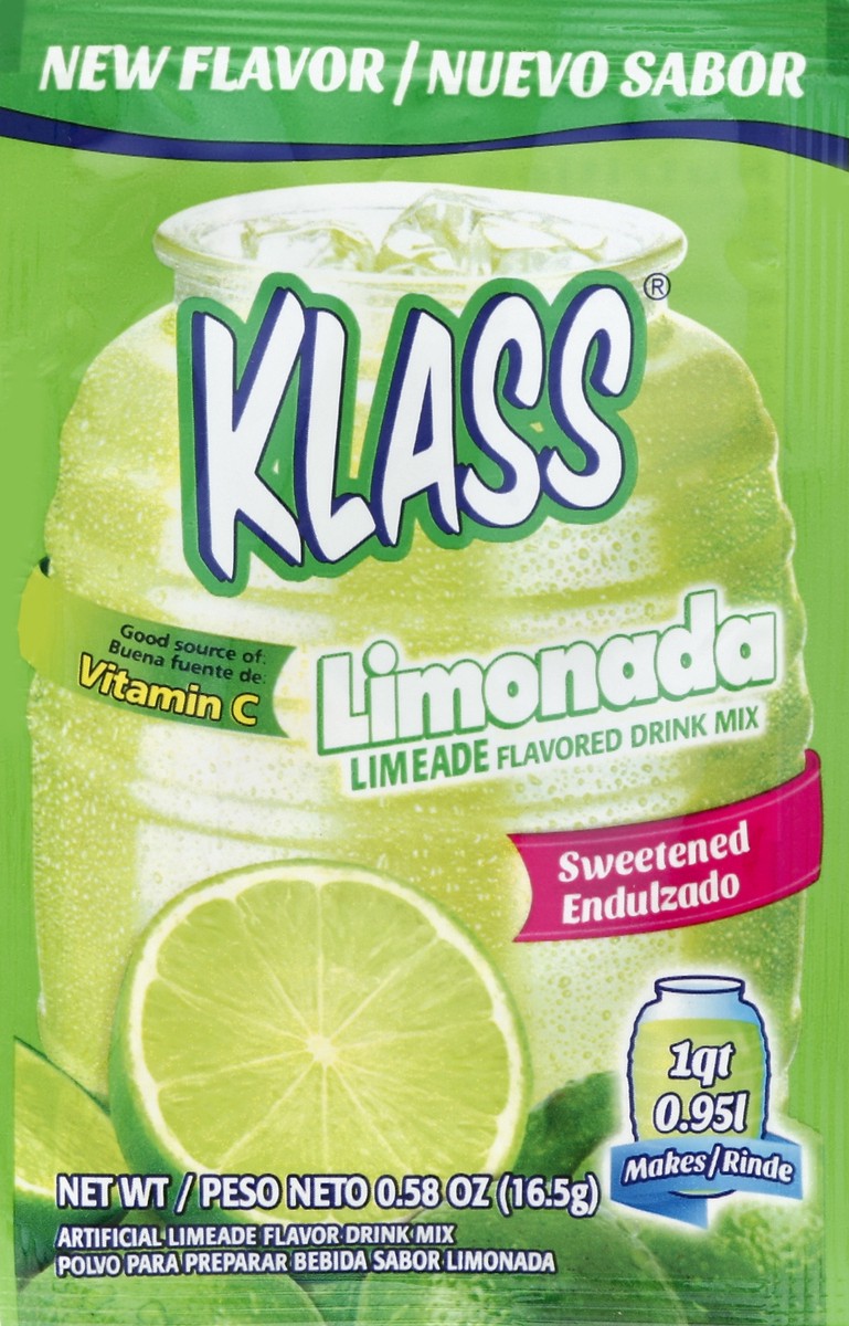 slide 2 of 2, Klass Drink Mix - 0.58 oz, 0.56 oz