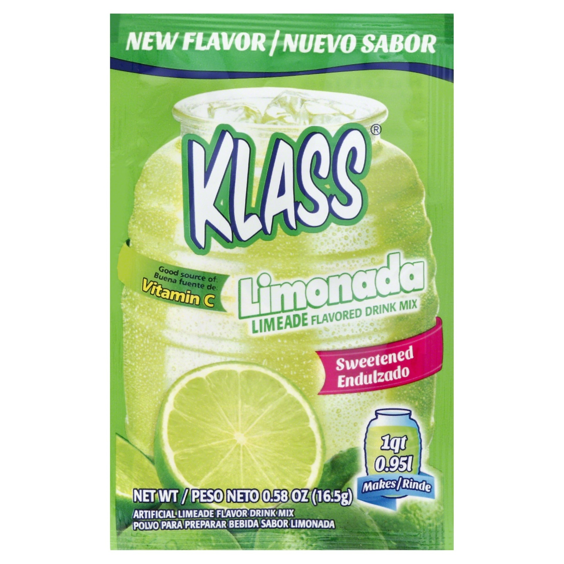 slide 1 of 2, Klass Drink Mix - 0.58 oz, 0.56 oz