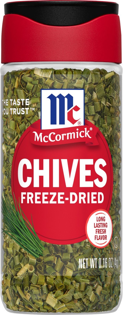 slide 3 of 9, McCormick Chives - Freeze Dried, 0.16 oz