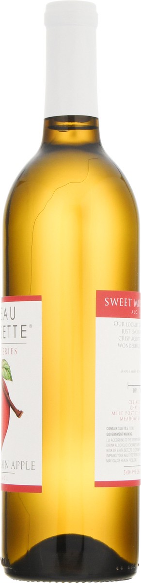 slide 5 of 12, Chateau Morrisette Orchard Series Sweet Sweet Mountain Apple Wine 750 ml, 750 ml