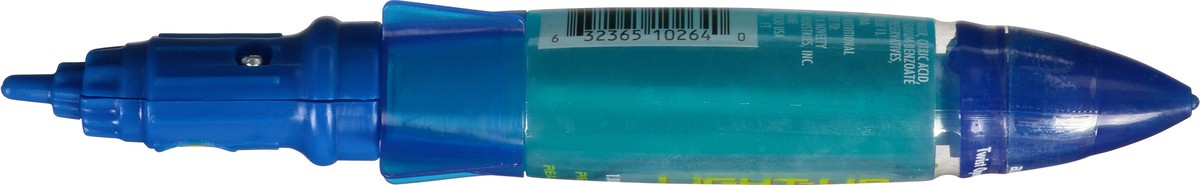 slide 12 of 13, Koko's Confectionery & Novelty Koko's Light-Up Spaceship Blue Raspberry Squeeze Candy 1.18 fl oz, 1.18 fl oz