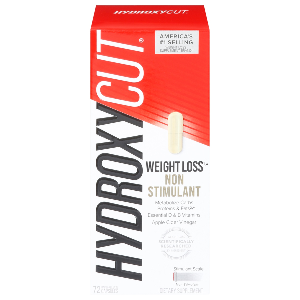 slide 1 of 1, Hydroxycut Pro Clinical Hydroxycut Non-Stimulant Weight Loss Rapid Release Capsules, 72 ct