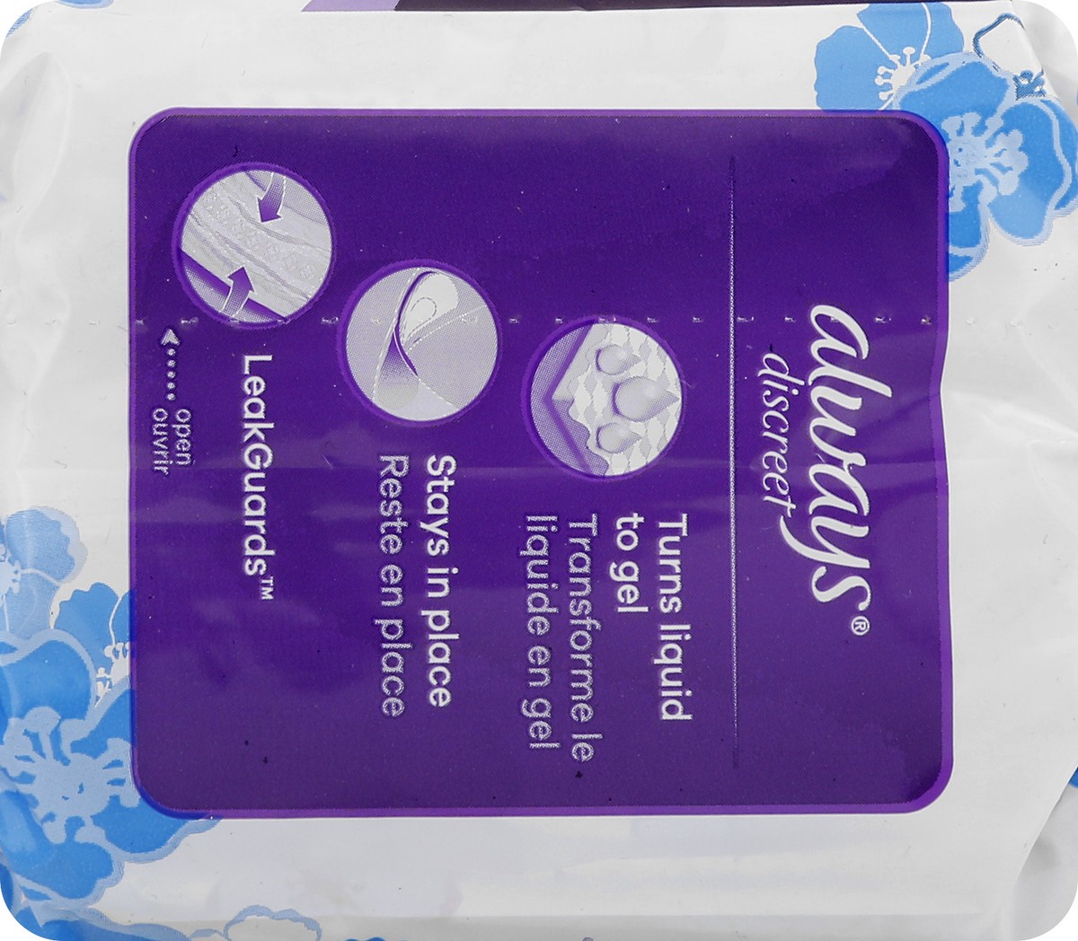 slide 6 of 8, Always Discreet Pads, Moderate Long, 16 ct